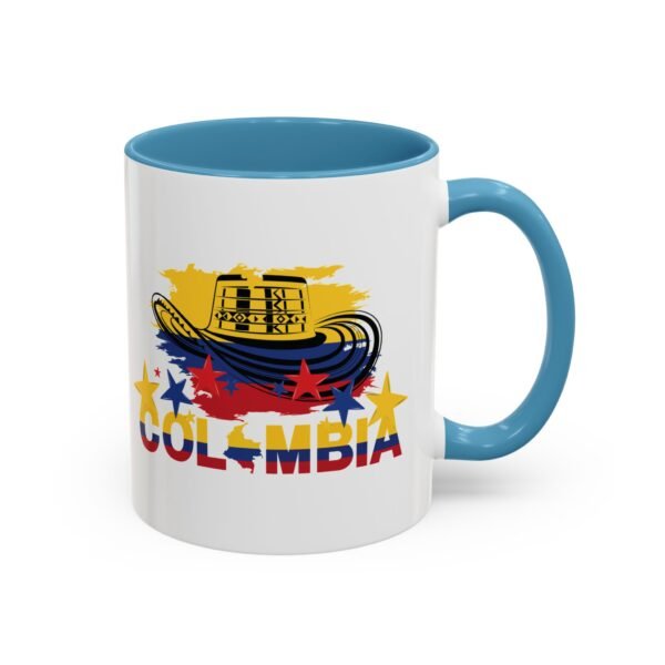 16249129822184026674_2048.jpeg Colombian Pride Coffee Mug, Accent Mug, Present for Coffee Lovers, Travel Souvenir 11/15 oz