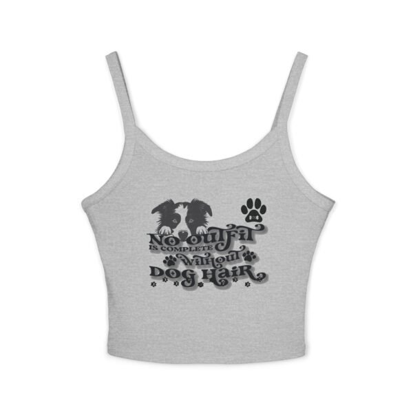 Personalized Women's Spaghetti Strap Tank Top - Perfect for Pet Lovers, Casual Wear, Gifts, Summer Outfits, Dog Owners