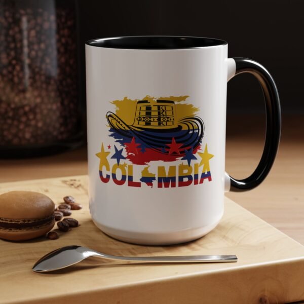 16273832318875559956_2048.jpeg Colombian Pride Coffee Mug, Accent Mug, Present for Coffee Lovers, Travel Souvenir 11/15 oz