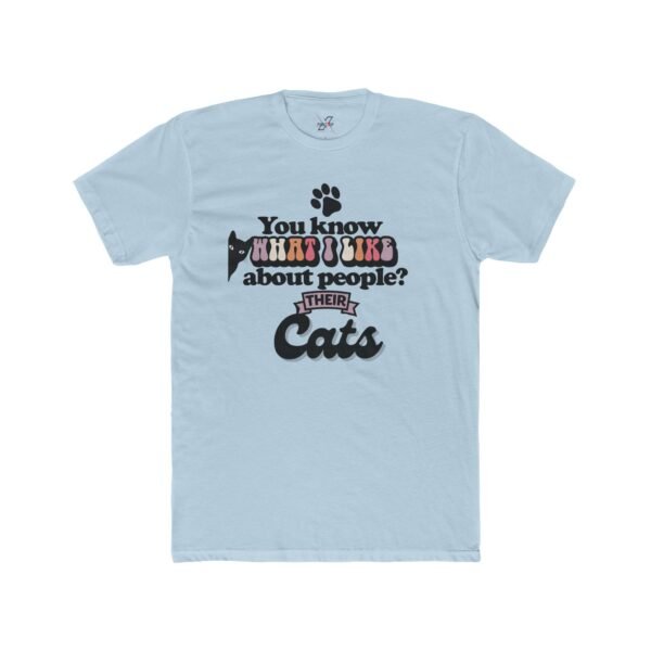 Cute Cat Lover Tee, Funny Pet Owner Shirt, Animal Lover Gift, Unisex Cotton Crew Tee, Cat Enthusiast Apparel