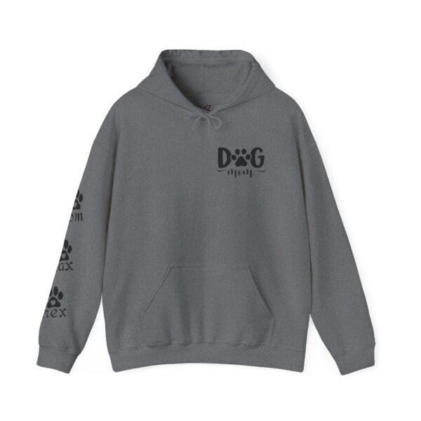 Personalized Mom Cozy Dog Lover Hoodie, Pet Owner Gift, Dog Mom Hoodie, Animal Lover Sweatshirt