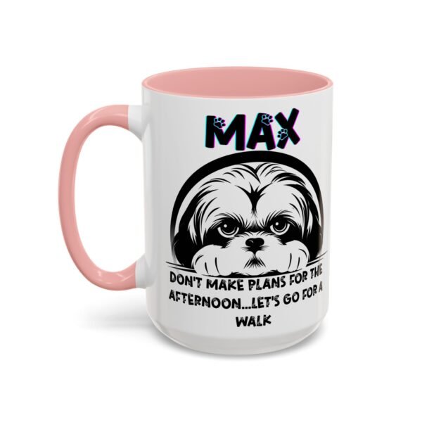 Personalized Coffee Mug 11/15oz Funny Dog Lover Gift, Pet Owner Mug, Cute Coffee Cup, Dog Walk Reminder