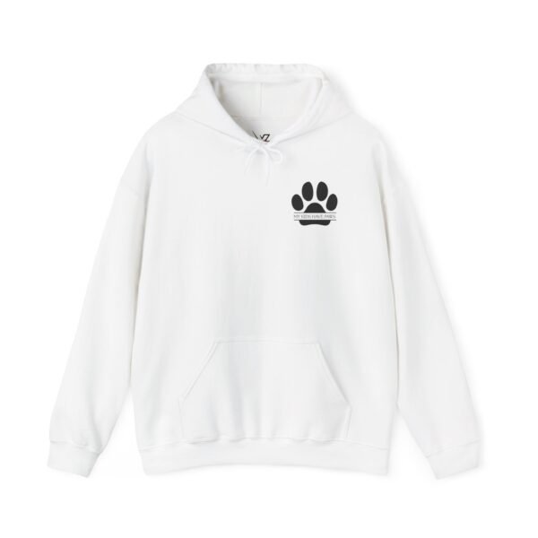16535350054768018873_2048.jpeg Funny Dog Lover Unisex Hoodie Printed Front and Back, Gift for Dog Lovers, Cozy Dog Hair Hoody, Animal Lover Clothing