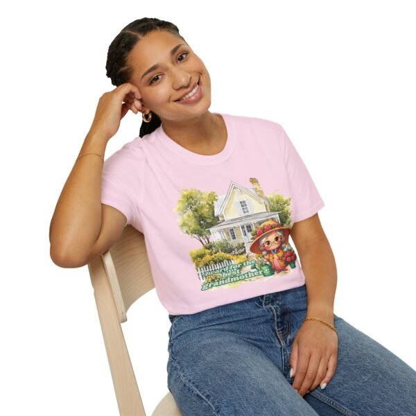 Grandmother's Garden women Softstyle T-Shirt, Vintage Gift for Grandma Cute Family Shirt