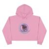 Chic Crop Hoodie with Retro 'Panama City' Design, Casual Wear, Summer Fashion, Gift for Travelers, Beach Vibes
