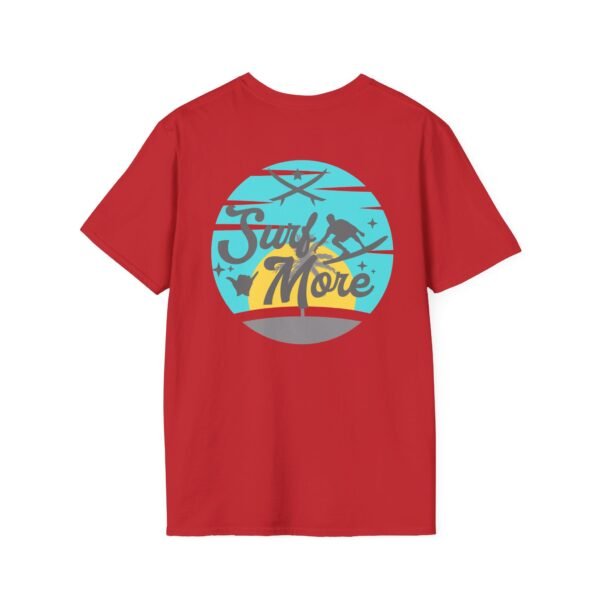 Surf T-Shirt for Beach Lovers | Unisex Softstyle Tee, Summer Vibes, Casual Wear, Surfing Gift, Beach Day Apparel