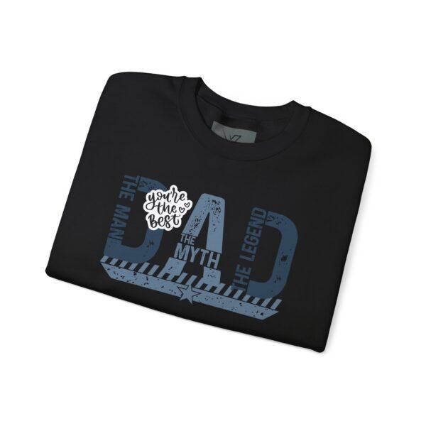 Fashion Dad Crewneck Sweatshirt, Father's Day Gift, Gift for Him, Casual Wear, Men Sweatshirt