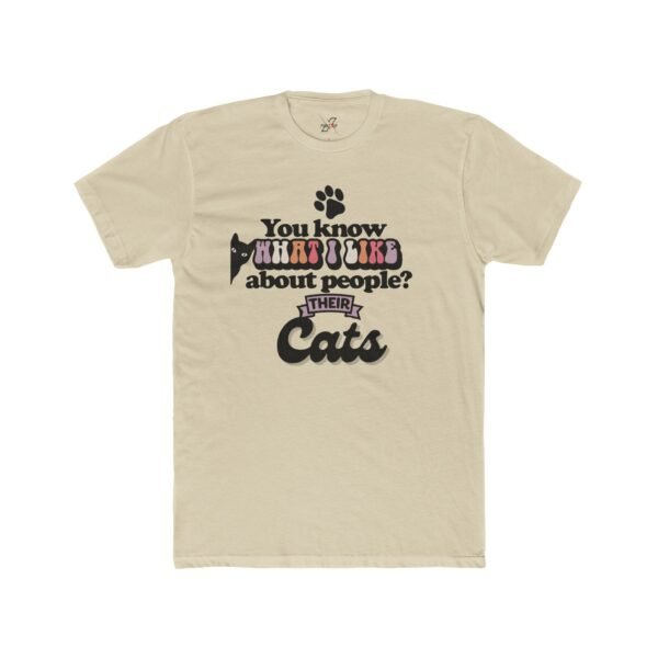 Cute Cat Lover Tee, Funny Pet Owner Shirt, Animal Lover Gift, Unisex Cotton Crew Tee, Cat Enthusiast Apparel