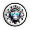Urban Gorilla Wall Clock, Cool Home Decor, Funky Gift for Him, Modern Art Timepiece, Unique Wall Art for Living Room