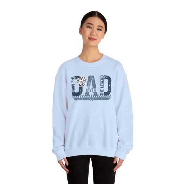 Fashion Dad Crewneck Sweatshirt, Father's Day Gift, Gift for Him, Casual Wear, Men Sweatshirt