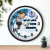 Uruguay Soccer Wall Clock | 2026 World Cup Decor, Sports Gift, Soccer Fan, Unique Home Decor, Soccer Lover Gift