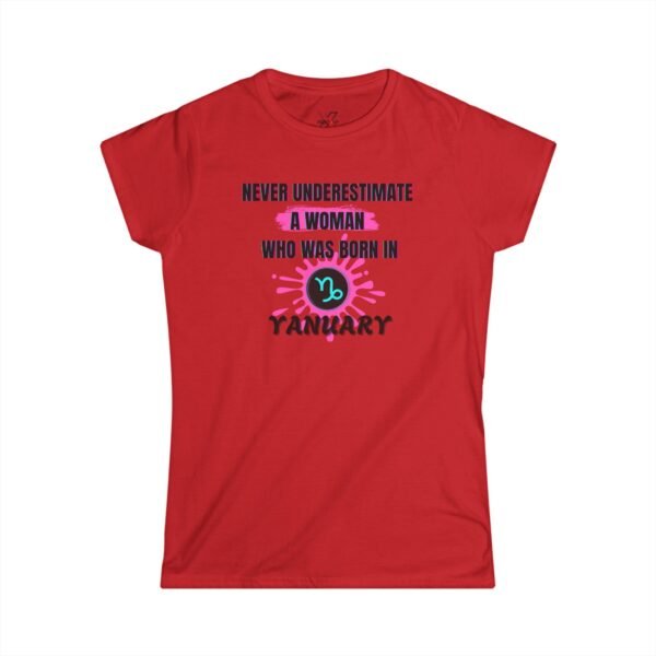 Personalized Women's Birthday Tee, Gift for January Birthdays, Women Empowerment Tee, Birthday Celebration Tee