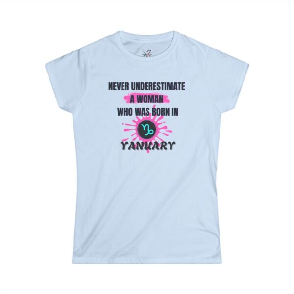 Personalized Women's Birthday Tee, Gift for January Birthdays, Women Empowerment Tee, Birthday Celebration Tee