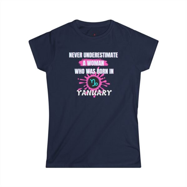 Personalized Women's Empowerment, Birthday Tee, Inspirational Gift, January Born, Motivational Shirt
