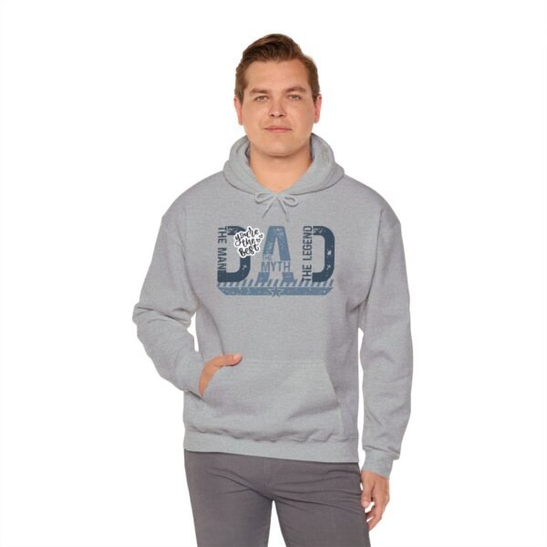 Legendary Dad Hoodie - Perfect Gift for Father's Day, Birthday, Gifts for Dad, Casual Wear, Men Pullover