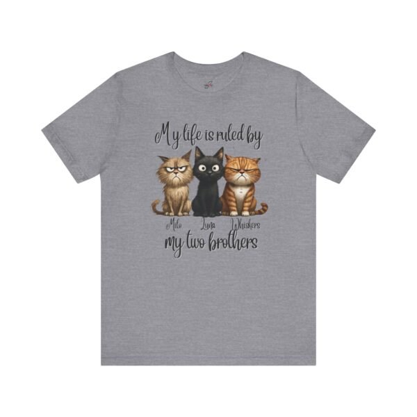 17379502517578943294_2048.jpeg Personalized Cat T-Shirt, Funny Cat Lover Tee, Unisex Pet Owner Gift, Birthday Shirt, Animal Lovers Apparel