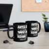 Boring Life Custom Mug, Birthday Gift, Humor Mug, Black Mug, Gift Idea
