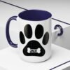 Personalized Coffee Mug, Dog Lover Gift, Personalized Pet Mug, Animal Lover Cup, Cute Paw Design Coffee Cup