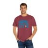 Home is Where My Cats Unisex Garment-Dyed T-Shirt, Cat Lover Tee, Gift for Cat Owners, Cute Pet Shirt
