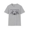 Adopt, Unisex Softstyle T-Shirt - Dog Lover Gift, Animal Rescue Support Tee, Pet Adoption Awareness, Cute Canine Apparel