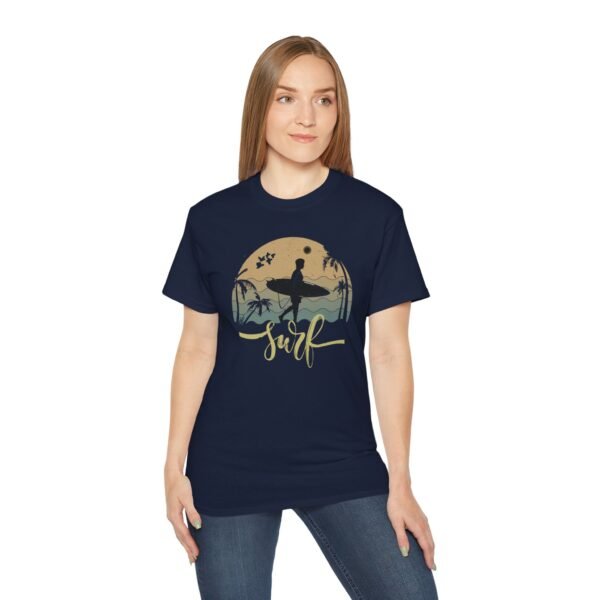 17643303311146063666_2048.jpeg Surf Vibes Unisex Ultra Cotton Tee - Beachy Casual Style, Lifestyle Apparel, beach casual shirt