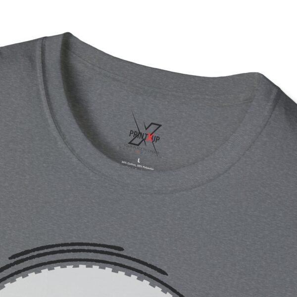 Motorcycle Graphic Tee, Unisex Softstyle T-Shirt, Biker Gift,  Cool Casual Wear, Spinning Station Shirt, Motorcycle Lovers Gift