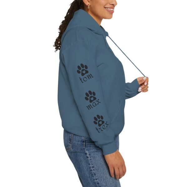 Personalized Mom Cozy Dog Lover Hoodie, Pet Owner Gift, Dog Mom Hoodie, Animal Lover Sweatshirt