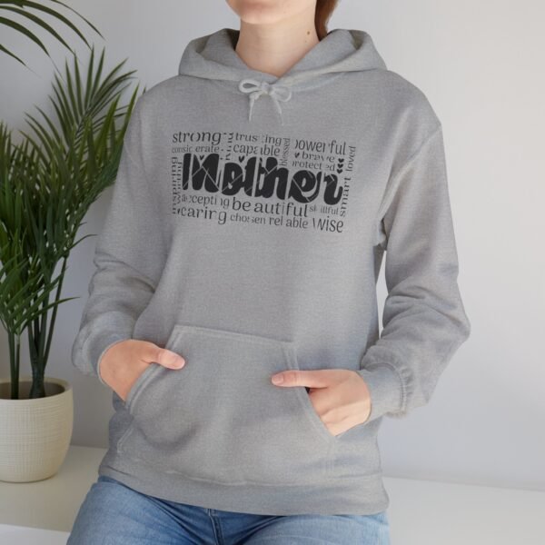 Mother Hoodie - Perfect Gift for Moms, Mother's Day, Cozy Sweatshirt, Inspirational Apparel, Unique Mom Gift