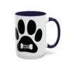 Personalized Coffee Mug, Dog Lover Gift, Personalized Pet Mug, Animal Lover Cup, Cute Paw Design Coffee Cup