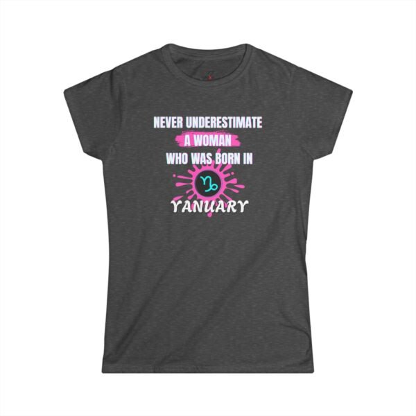Personalized Women's Empowerment, Birthday Tee, Inspirational Gift, January Born, Motivational Shirt