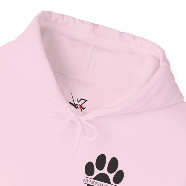 18042815094604732863_2048.jpeg Funny Dog Lover Unisex Hoodie Printed Front and Back, Gift for Dog Lovers, Cozy Dog Hair Hoody, Animal Lover Clothing