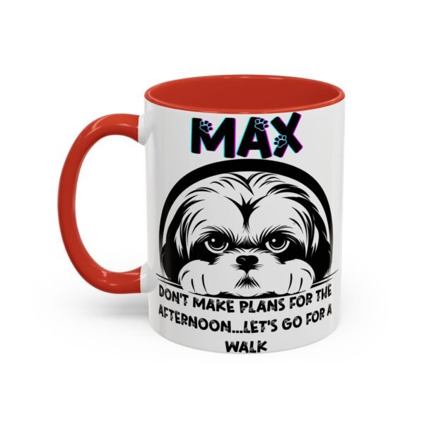 Personalized Coffee Mug 11/15oz Funny Dog Lover Gift, Pet Owner Mug, Cute Coffee Cup, Dog Walk Reminder