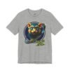 Fun Unisex Jersey Short Sleeve T-Shirt with Whimsical Creature Design, Casual Tee, Birthday Present