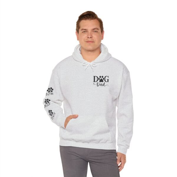 Personalized Men Cozy Dog Lover Hoodie, Pet Lovers Gift, Dog Mom Hoodie, Animal Lover Sweatshirt, Casual Pet Apparel
