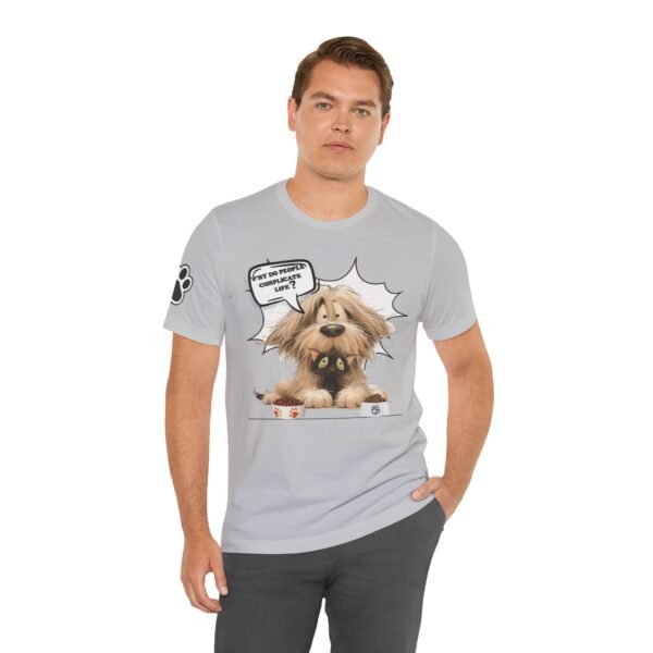 Cute Pet-Themed Unisex Jersey Tee Design