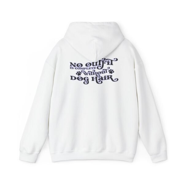 1907887814831625146_2048.jpeg Funny Dog Lover Unisex Hoodie Printed Front and Back, Gift for Dog Lovers, Cozy Dog Hair Hoody, Animal Lover Clothing