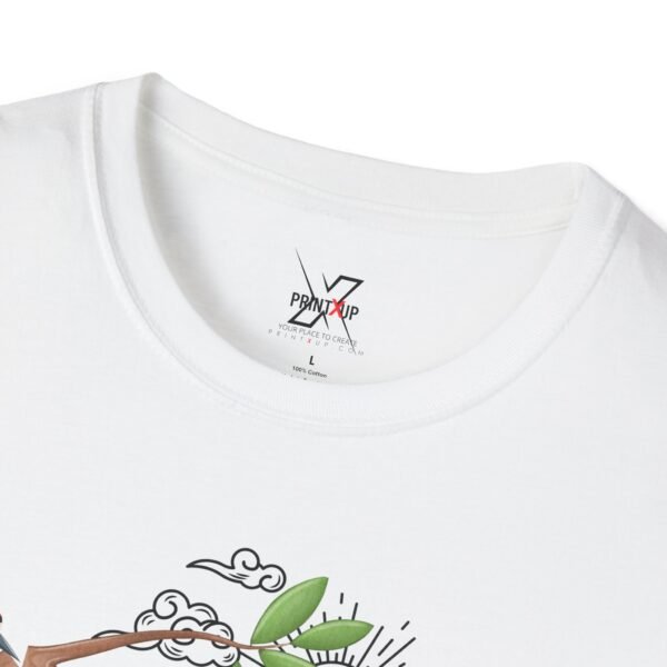 Nature-Inspired Graphic T-Shirt, Unisex Softstyle , Eco-Friendly Fashion, Casual Wear, Outdoor Adventure, Nature Lover Gift