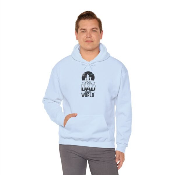 Dad of the World Hoodie, Cozy Unisex Sweatshirt for Father's Day, Dad Gifts, Casual Wear, Everyday Comfort, Family Adventures