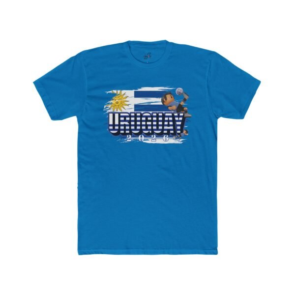 2203315213430532724_2048.jpeg Vintage Unisex Uruguay Graphic Tee, Casual Summer Shirt, Beachwear, Travel T-shirt, Gift for Sports Fans