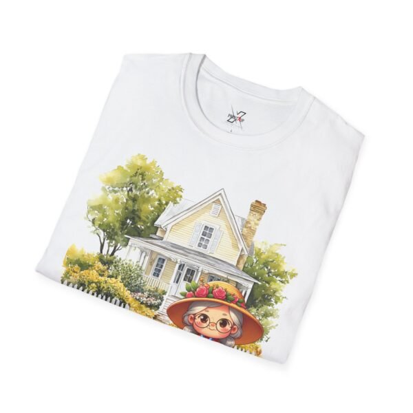 Grandmother's Garden women Softstyle T-Shirt, Vintage Gift for Grandma Cute Family Shirt