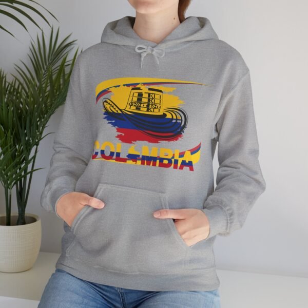 2439979682476218195_2048.jpeg Vibrant Colombia 2026 Sweatshirt, Cozy Hoodie, Unisex Apparel, Travel Gift, Casual Style