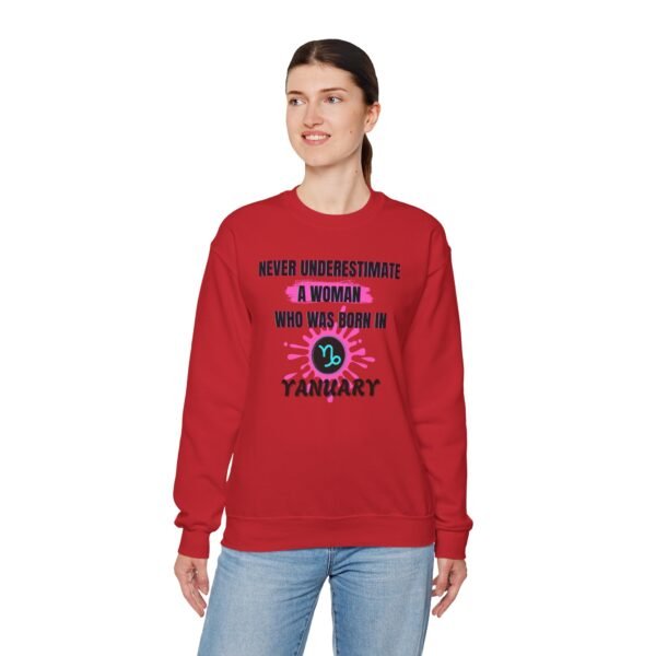 Personalized Woman Zodiac Sweatshirt, Birthday Gift, Inspirational Gift