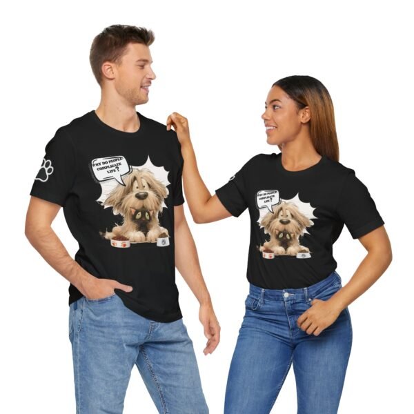 Cute Pet-Themed Unisex Jersey Tee Design
