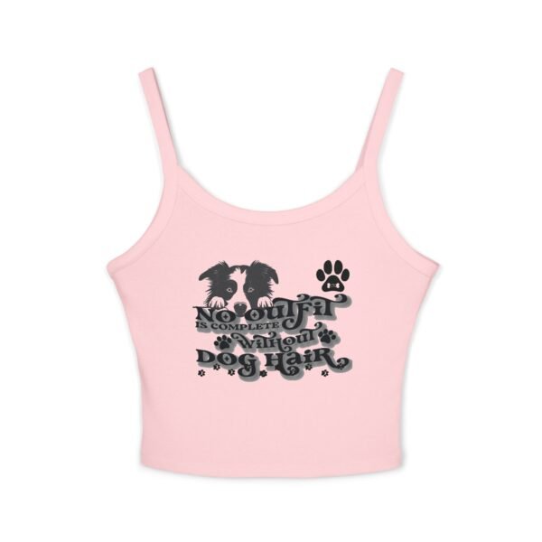 Personalized Women's Spaghetti Strap Tank Top - Perfect for Pet Lovers, Casual Wear, Gifts, Summer Outfits, Dog Owners
