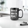 Boring Life Custom Mug, Birthday Gift, Humor Mug, Black Mug, Gift Idea