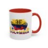 2588007898871409724_2048.jpeg Colombian Pride Coffee Mug, Accent Mug, Present for Coffee Lovers, Travel Souvenir 11/15 oz