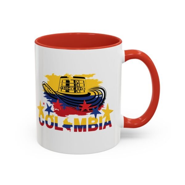2588007898871409724_2048.jpeg Colombian Pride Coffee Mug, Accent Mug, Present for Coffee Lovers, Travel Souvenir 11/15 oz