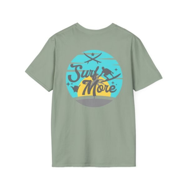 Surf T-Shirt for Beach Lovers | Unisex Softstyle Tee, Summer Vibes, Casual Wear, Surfing Gift, Beach Day Apparel