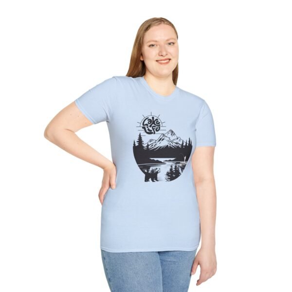 Nature-Inspired Graphic Tee- Adventure Awaits, Casual Unisex, Nature Lover Gift, Outdoor T-Shirt