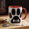 Personalized Coffee Mug, Dog Lover Gift, Personalized Pet Mug, Animal Lover Cup, Cute Paw Design Coffee Cup